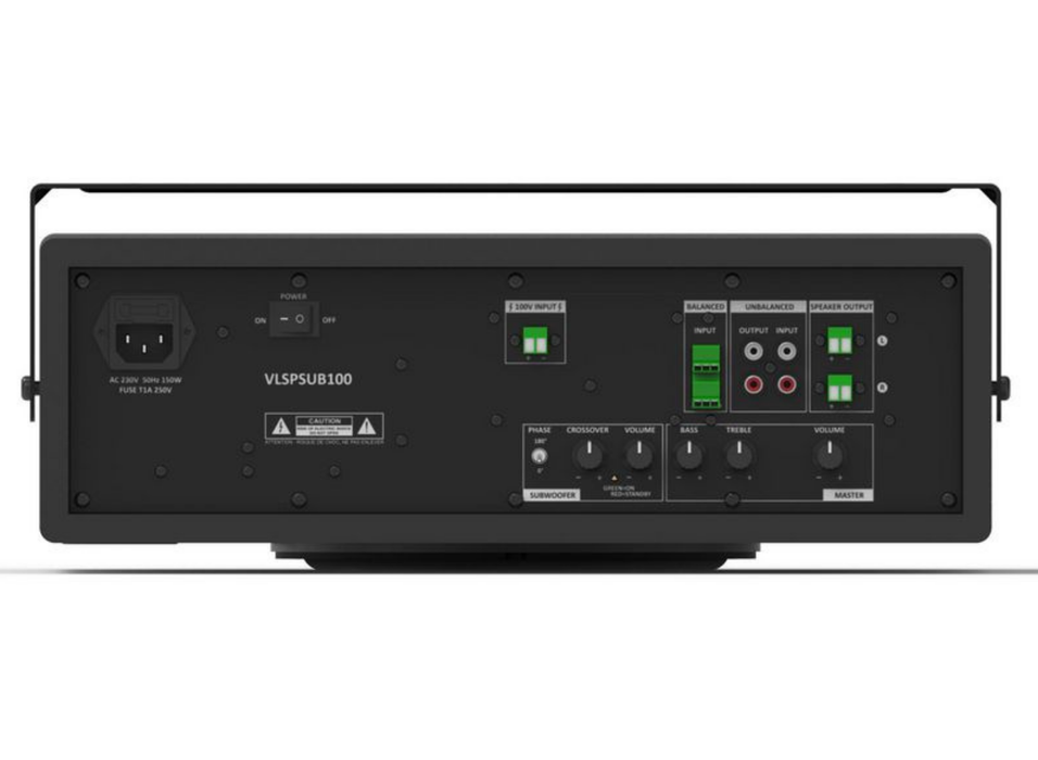 Vivolink Audiopack 8" Subwoofer 50W + 4 Ceiling Speakers | AUDIOPACK4 Loudspeaker Vivolink