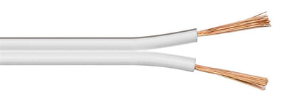 MicroConnect 2x1,5mm² - 25m White Speaker Cable, 25m | AUDSPEAKER4 Audio Cable MicroConnect