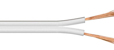 MicroConnect 2x1,5mm² - 100m White Speaker Cable | AUDSPEAKER6 Audio / Video Cable MicroConnect