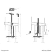 NeoMounts AV1-875BL Videobar & Multimedia Kit Mounting Kit NeoMounts