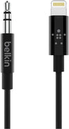 Belkin 3.5 mm Audio Cable With Lightning Connector | AV10172BT03-BLK