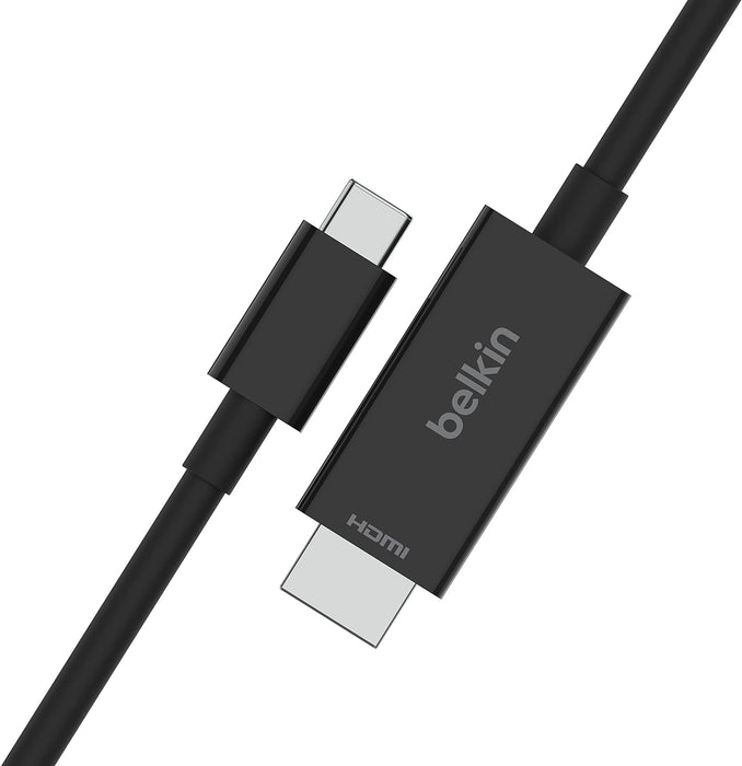 Belkin USB C to HDMI 2.1 Cable (8K 60Hz) | AVC012BT2MBK