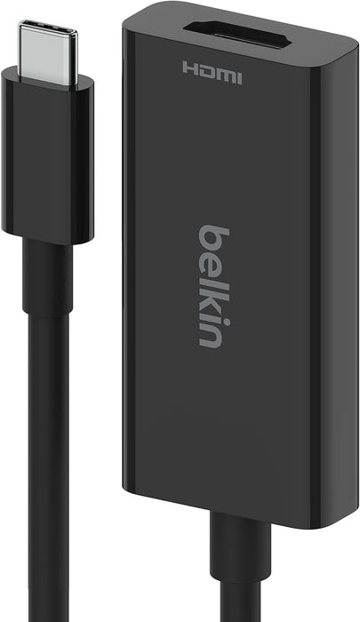 Belkin USB-C to HDMI 2.1 Adapter 8K, 4K, HDR Compatible | AVC013BTBK