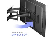 Moove PHL965 Heavy Duty Full Motion TV Wall Mount for 60–100" Screens – 90kg, Tilt & Swivel Wall Mount Bracket ScreenMoove