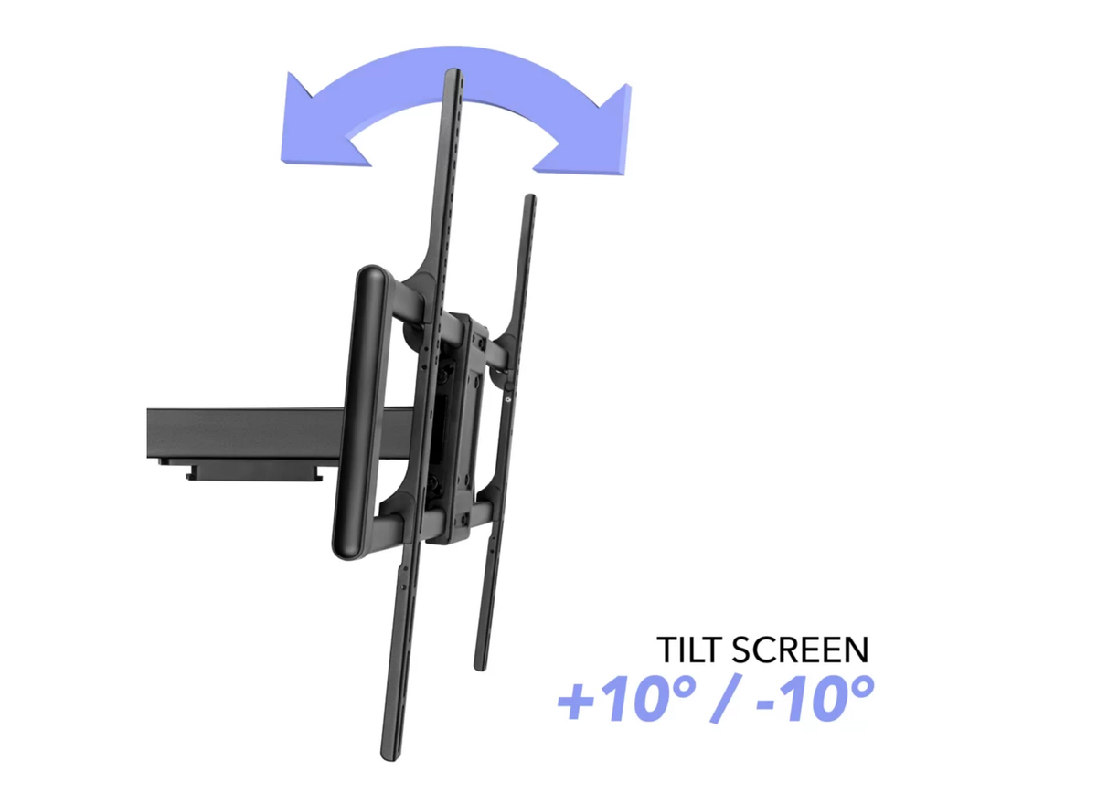 Moove PHL965 Heavy Duty Full Motion TV Wall Mount for 60–100" Screens – 90kg, Tilt & Swivel Wall Mount Bracket ScreenMoove