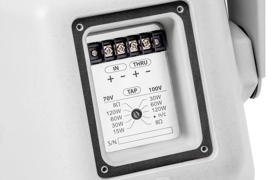 JBL AWC62 All-Weather Compact 2-Way Coaxial Loudspeaker with 6.5" LF Two-Way Loudspeaker JBL