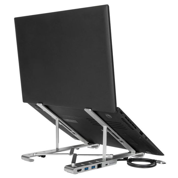 Targus 15.6" Portable Laptop Stand with Integrated Dock | AWU100005GL Targus Laptop Stand Targus
