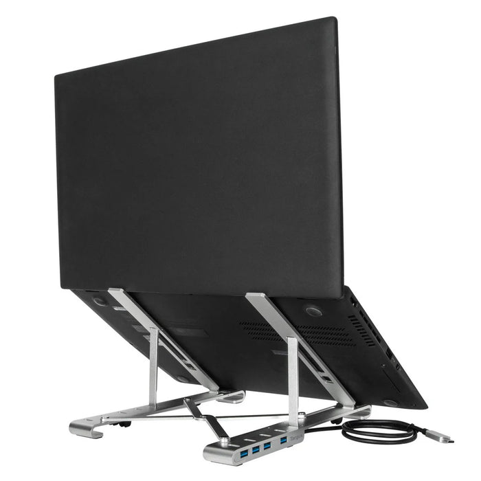 Targus Portable Stand with Integrated USB-A Hub | AWU100205GL Targus Laptop Stand Targus