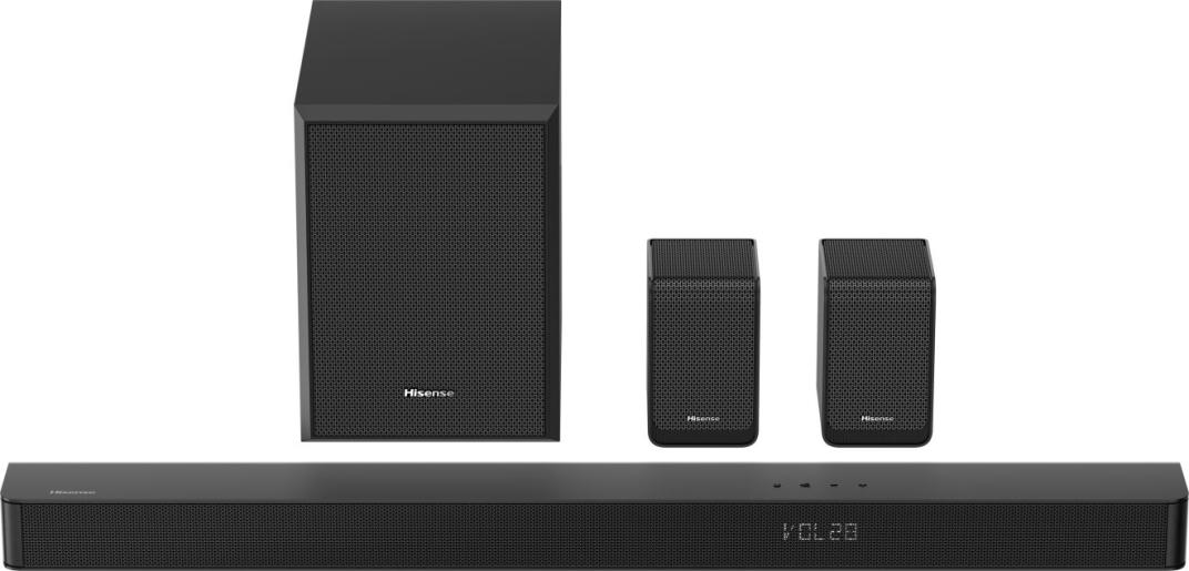 Hisense AX5100G Soundbar Speaker Black 5.1 Channels