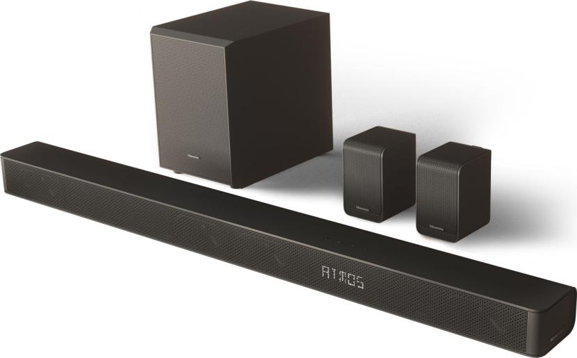 Hisense AX5100G Soundbar Speaker Black 5.1 Channels Speaker Hisense