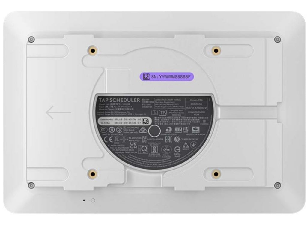 Logitech Tap Scheduler for Meeting Rooms | 952-000094 Touch Control Panel Logitech