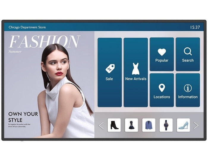BenQ IL5501 55” 4K UHD Smart Interactive Signage Display Digital Signage Display BenQ
