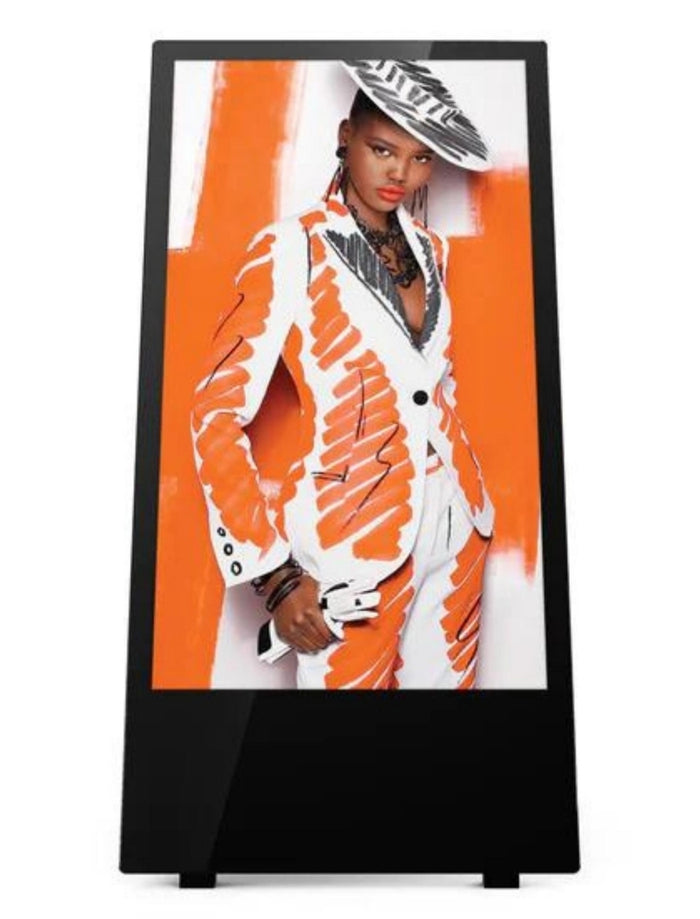 Moove 43" Portable Outdoor Digital Android Battery A-Boards Freestanding Digital Signage Display ScreenMoove