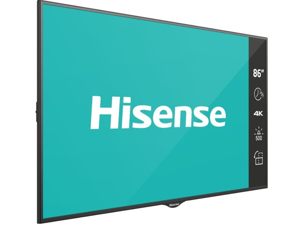 Hisense 86BM66AE 86” 4K Ultra HD Digital Signage Display Digital Signage Display Hisense
