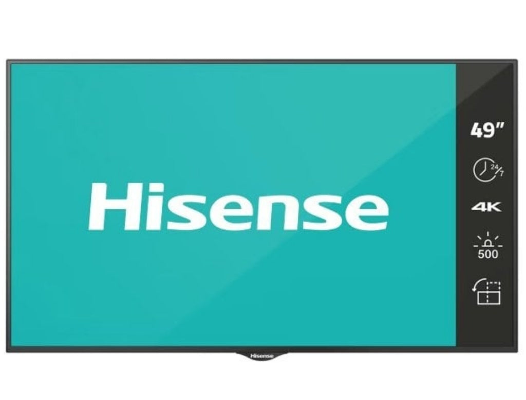 Hisense 49BM66AE 49” 4K Ultra HD Digital Signage Display Digital Signage Display Hisense