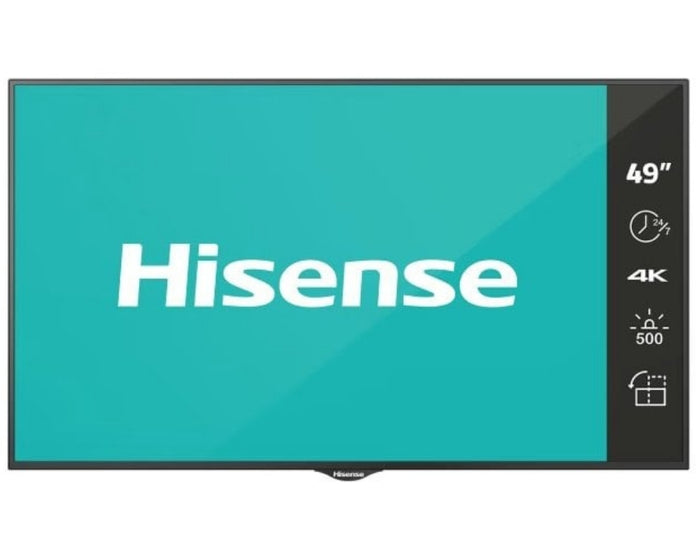 Hisense 49BM66AE 49” 4K Ultra HD Digital Signage Display Digital Signage Display Hisense
