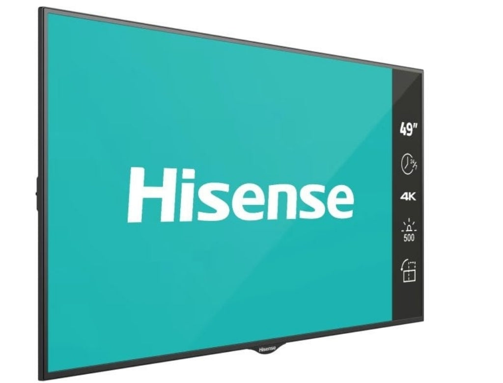 Hisense 49BM66AE 49” 4K Ultra HD Digital Signage Display Digital Signage Display Hisense
