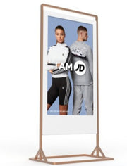Moove 43" Superslim Freestanding Double-Sided Digital Poster Freestanding Digital Signage Display ScreenMoove