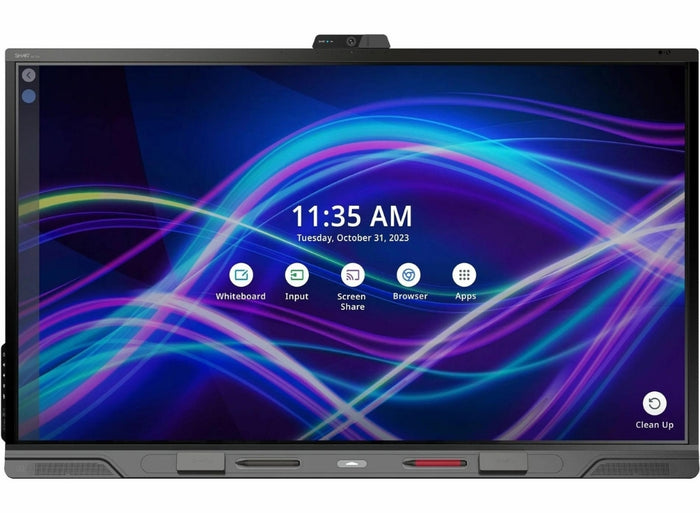 SMART Board SBID-QX275-P 75” QX Pro Interactive Display With Smart Meeting Pro Interactive Touchscreen Display Smart