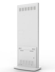 55" White Interactive Freestanding Digital Posters | PCAP Touch Screen Freestanding Digital Signage Display ScreenMoove