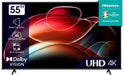 Hisense 55A6KTUK 55" Smart 4K Ultra HD HDR LED TV TV Hisense