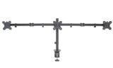 Manhattan 13" - 27" Triple LCD Monitor Mount with Double-Link Swing Arms | 461658