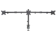 Manhattan 13" - 27" Triple LCD Monitor Mount with Double-Link Swing Arms | 461658 Monitor Arm Desk Mount Manhattan