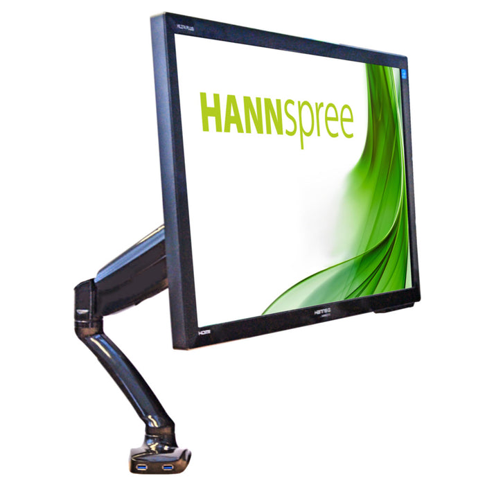 HANNSPREE AirFlex Monitor Arm | 80-04000008G000 Monitor Arm Desk Mount Hannspree