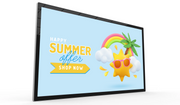 Android Advertising Screen | Built-in Media Player Digital Signage Display ScreenMoove 32" inch Plug and Play USB (Free) Landscape