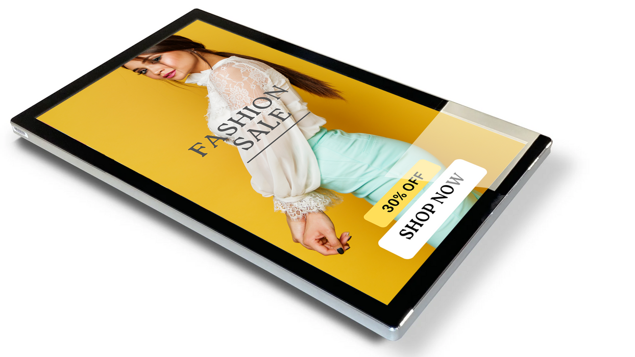 55" Android Advertising Display Screen | Built-in Media Player