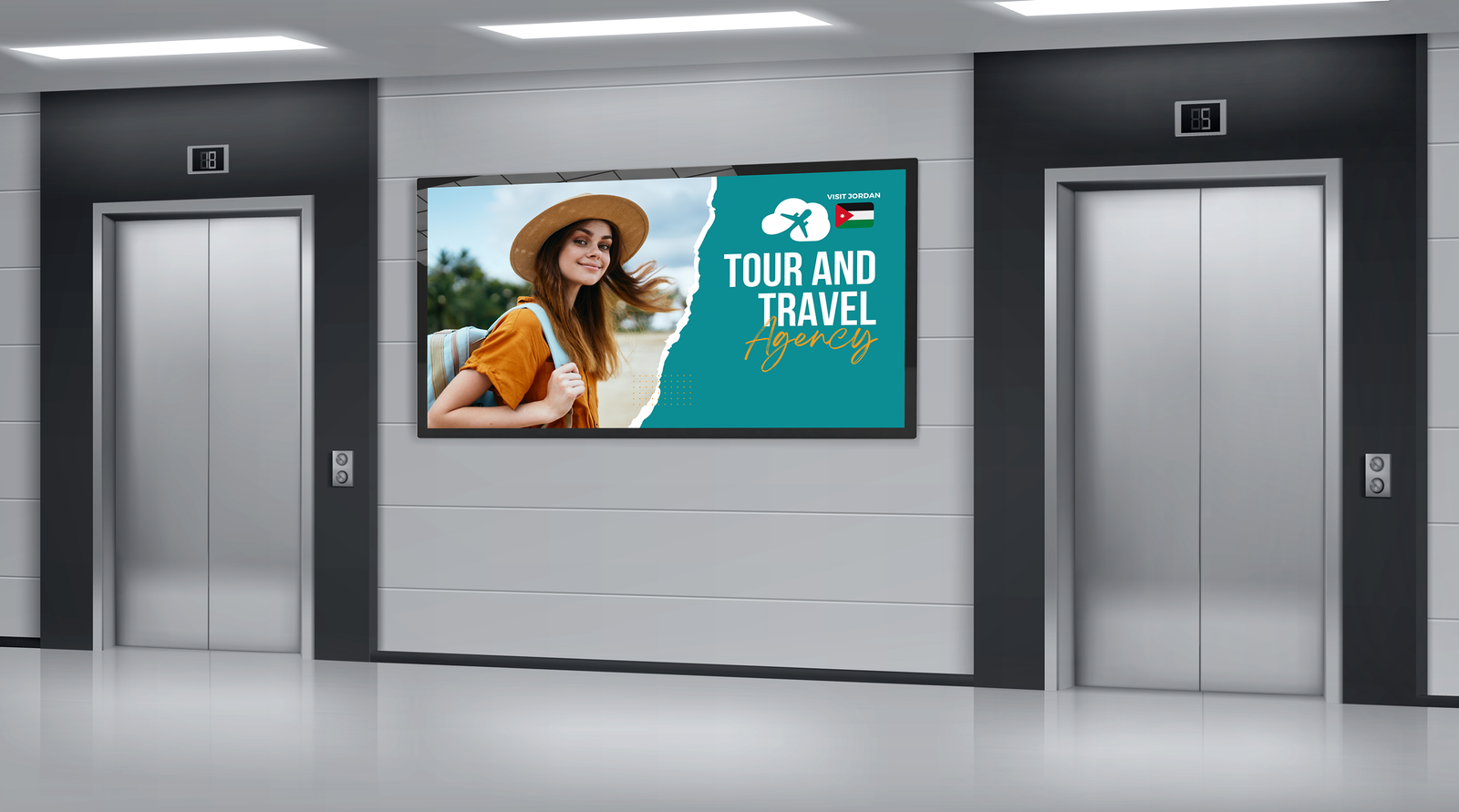 Android Advertising Screen | Built-in Media Player Digital Signage Display ScreenMoove
