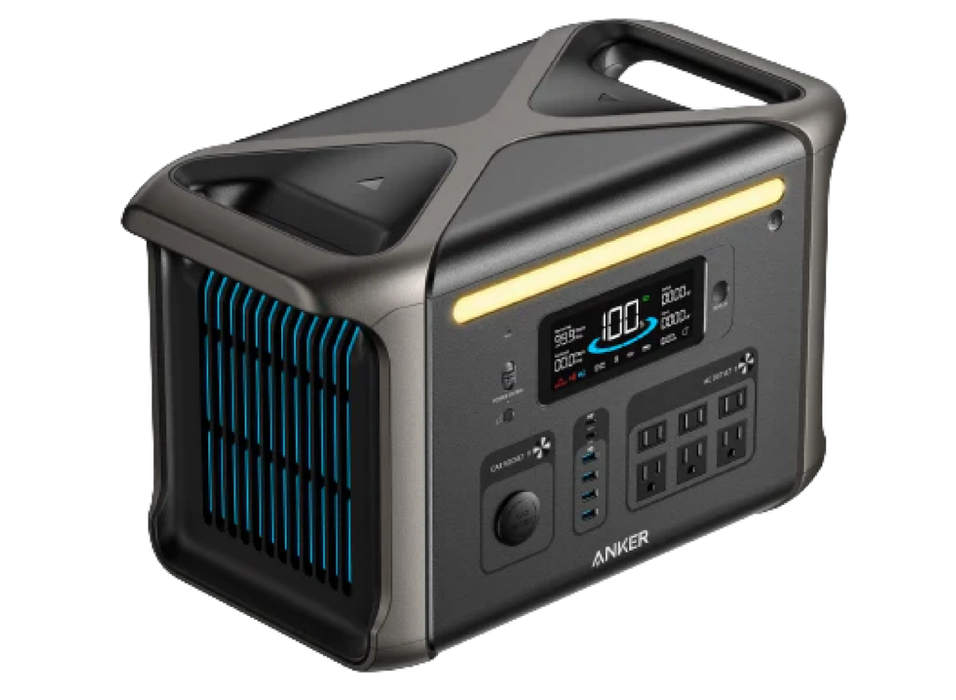 Anker SOLIX F1500 Portable Power Station - 1,536Wh 1,800W | A1772211 Portable Power Station Anker