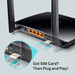 TP-Link ARCHER MR200/AC750 Wireless Dual Band 4G LTE Router