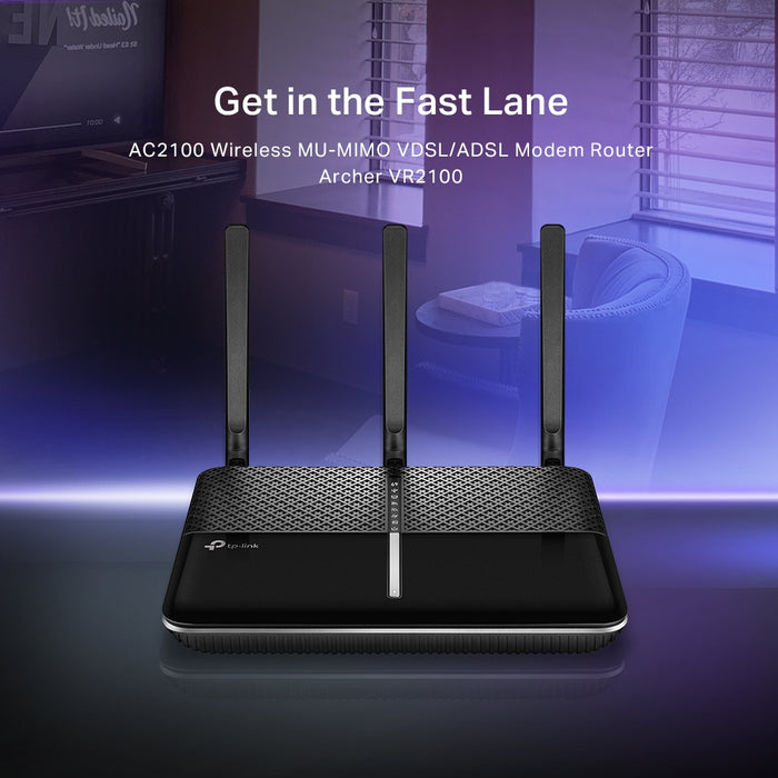 TP-Link ARCHER VR2100 Wireless MU-MIMO VDSL/ADSL Modem Router