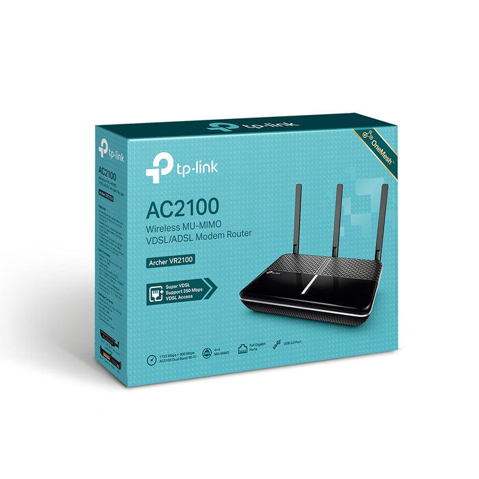 TP-Link ARCHER VR2100 Wireless MU-MIMO VDSL/ADSL Modem Router