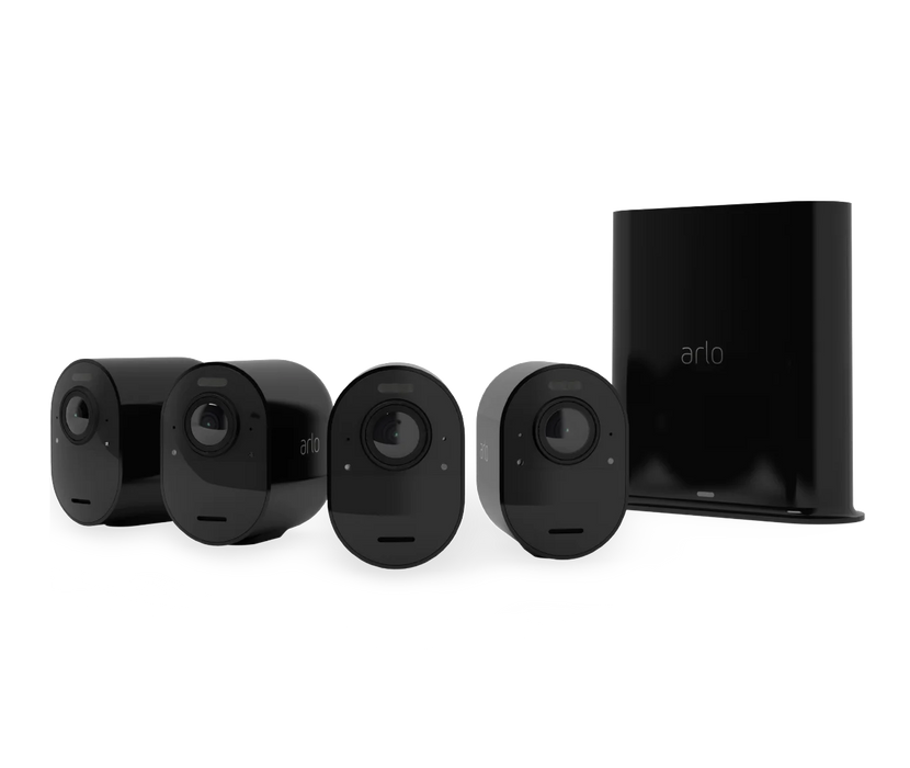 Arlo Ultra 2 Outdoor Security Camera - 4 Camera Kit | VMS5440B-200EUS Security Cameras Arlo