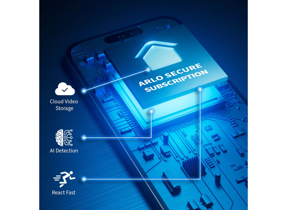 Arlo Wireless Video Doorbell FHD | AVD3001-100EUS Doorbell Kits Arlo