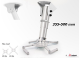 Audipack QFIX3-0500TG (35.5-50cm) Universal Telescopic Projector Mount For Up To 30Kg Projectors - Grey