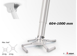 Audipack QFIX3-1000TG (60.4-100cm) Universal Telescopic Projector Mount For Up To 30Kg Projectors - Grey
