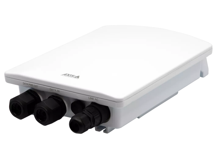 Axis TU8002-E High-Power PoE Midspan for Security Cameras Security Camera Accessories Axis