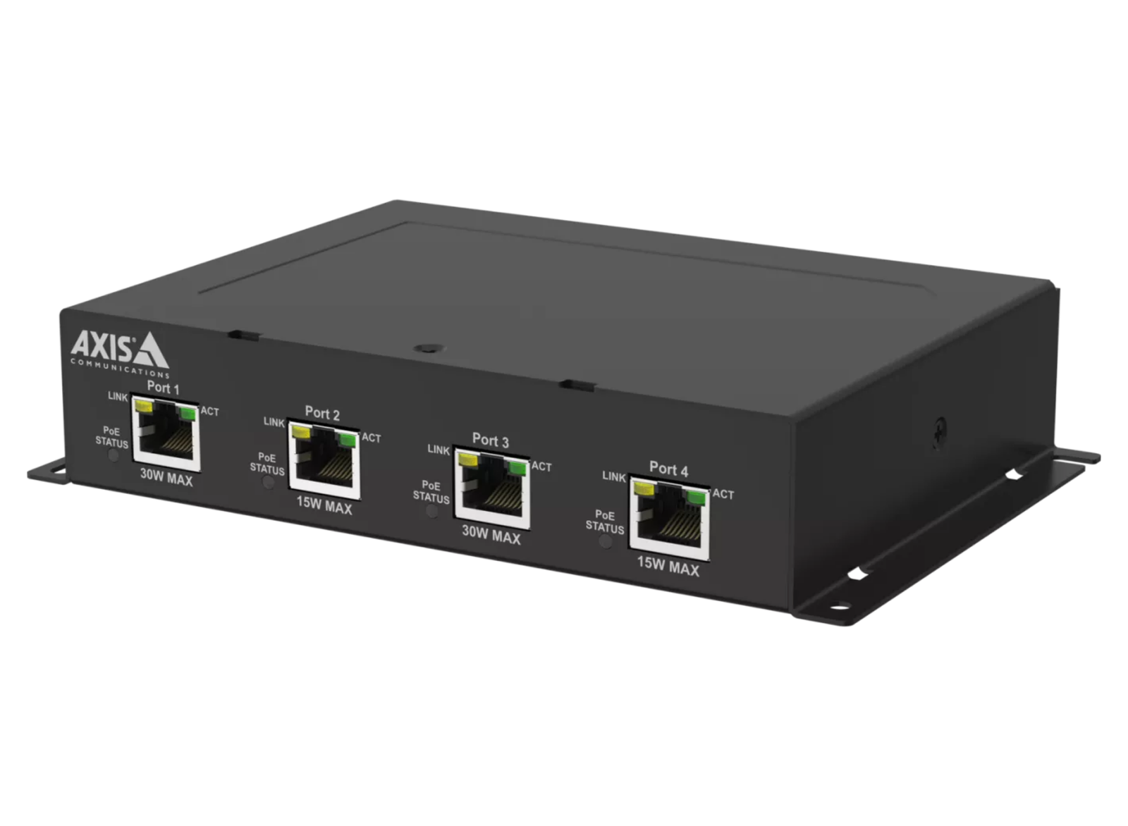 Axis TU8011 4-Port PoE Network Extender for IP Devices | 02727-001 POE Adapters Axis