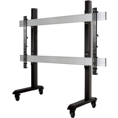 B-Tech System X™ 72" - 120" Trolley For 84" Microsoft Surface Hub | BT8508/BS Mobile Trolley B-Tech