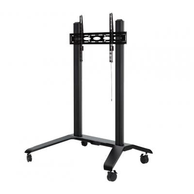B-Tech 65" - 120" Universal XL Flat Screen Trolley | BT8564/BB Mobile Trolley B-Tech