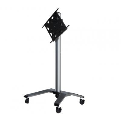 B-Tech 37" - 70" Flat Screen Trolley With Flip Rotation | BT8566/BS Mobile Trolley B-Tech