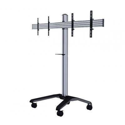 B-Tech 39" - 46" Universal Twin Screen VC Trolley | BT8514/S Mobile Trolley B-Tech