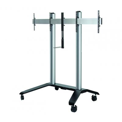B-Tech 56" - 65" Universal Twin Screen VC Trolley | BT8516/S Mobile Trolley B-Tech