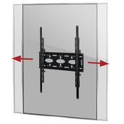 B-Tech 65" Universal 1.5M Portrait Screen Ceiling Mount | BT8322-150/B Ceiling Mount Bracket B-Tech
