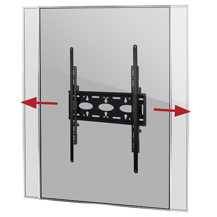 B-Tech 65" Universal 1.5M Portrait Screen Ceiling Mount | BT8322-150/B Ceiling Mount Bracket B-Tech