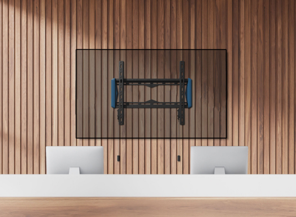 B-Tech BT5441/B Elements Fixed 400 Flat Screen Wall Mount Up to 65" Screens Wall Mount Bracket B-Tech