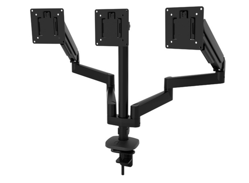 B-Tech BT7353/B Flex Trio Full Motion Triple Screen Desk Mount For Up to 32" Screens Monitor Arm Desk Mount B-Tech